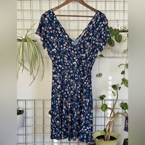 Kaileigh Faux Wrap Dress Medium